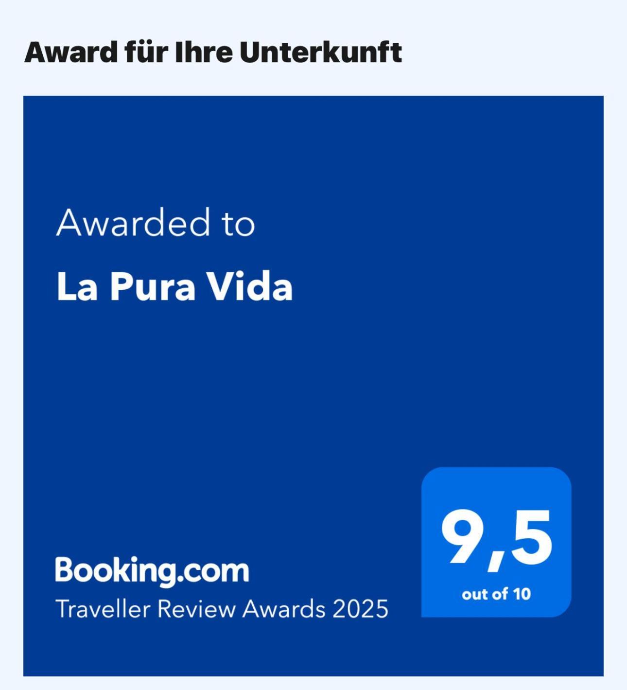 La Pura Vida Leilighet Buhlertann Eksteriør bilde